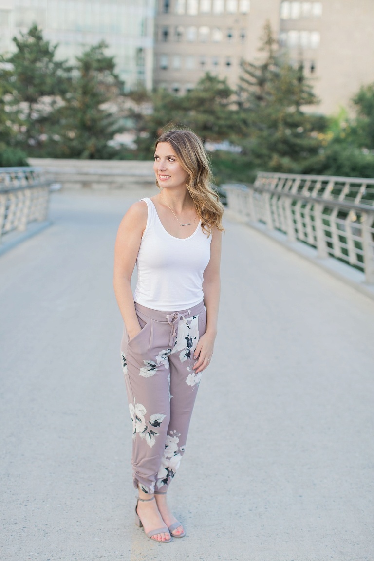Downtown Ottawa Summer Engagement Session - Photos at the Ottawa Canal and locks bridge