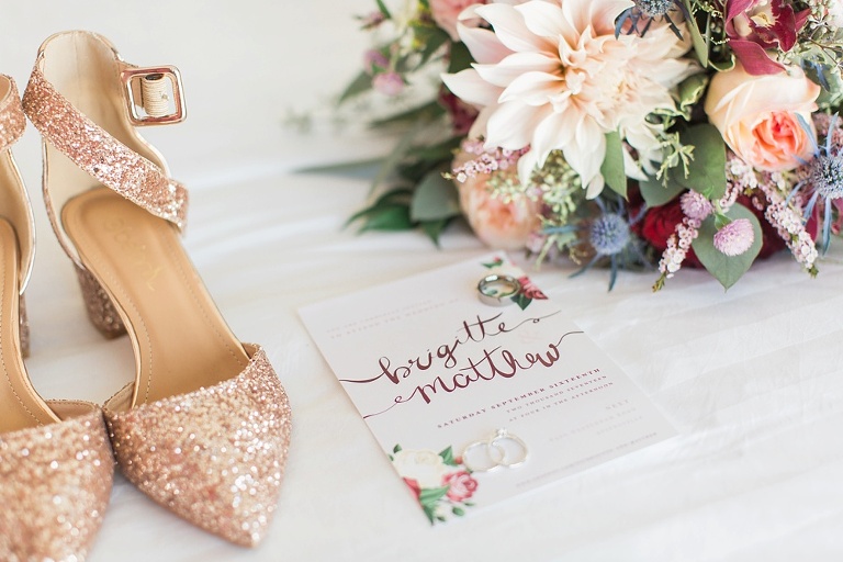 NeXT Restaurant Wedding - Photos of Bride getting ready at Brookstreet Hotel