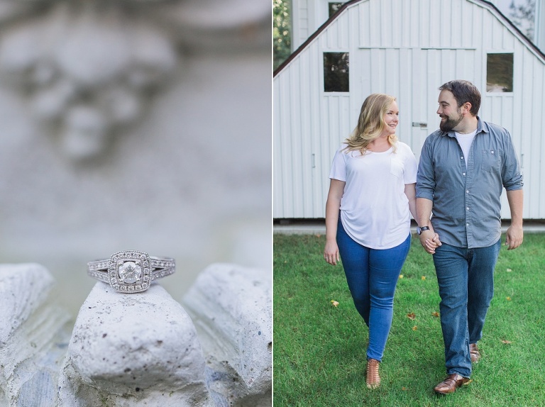 Manotick Summer Engagement Session photos along the Rideau River 