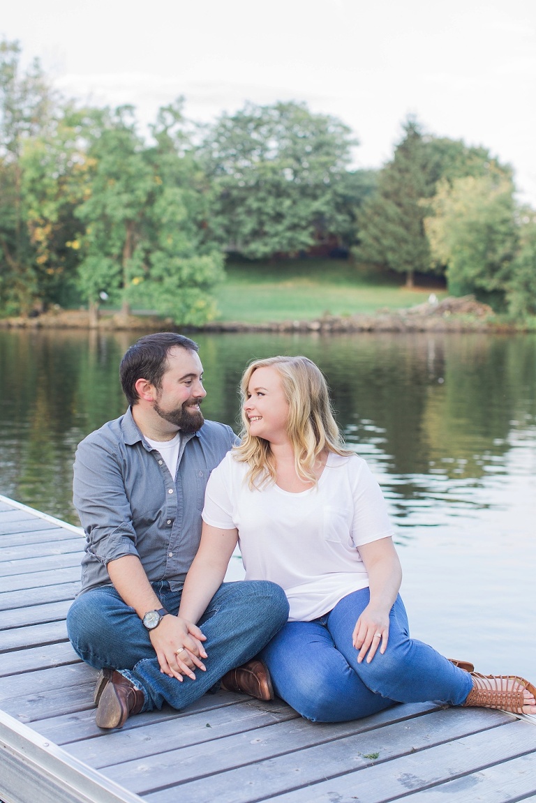 Manotick Summer Engagement Session photos along the Rideau River 