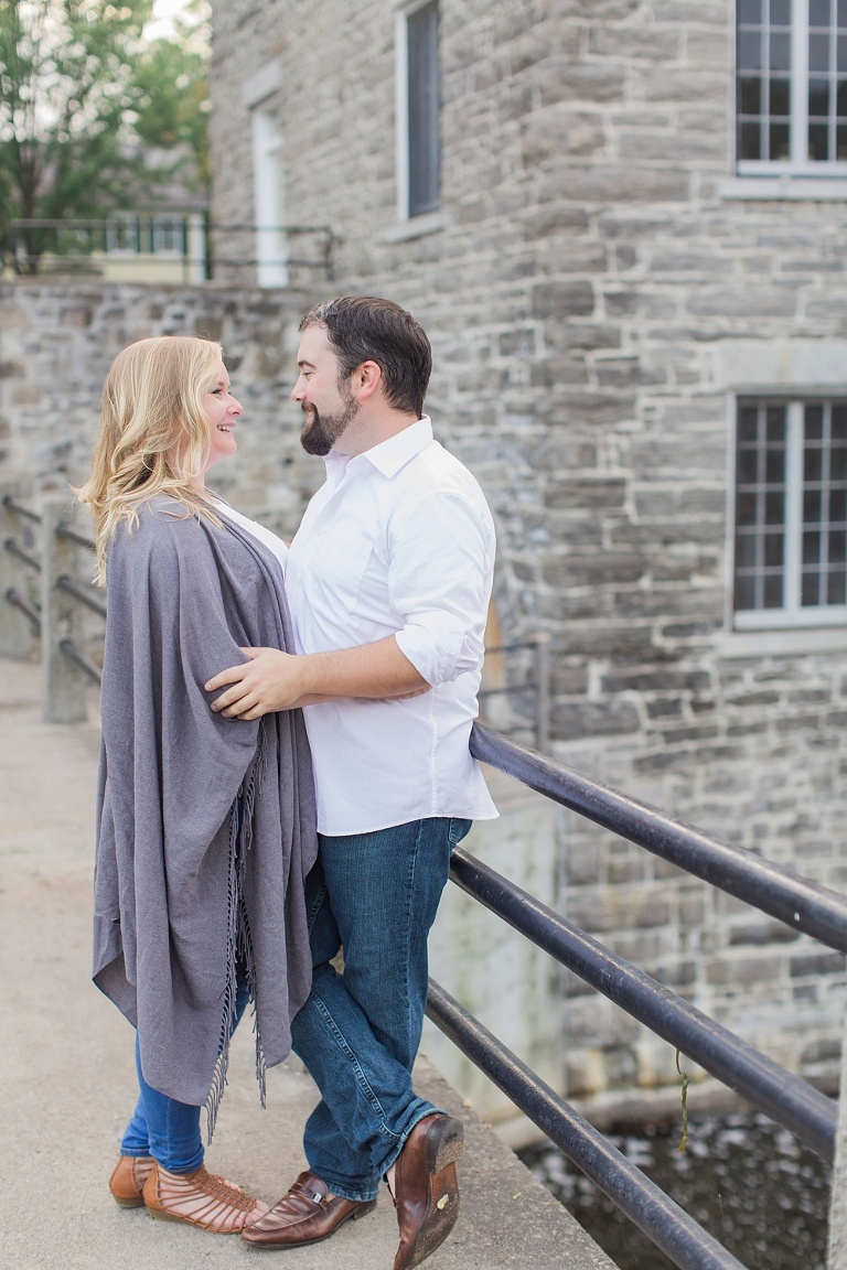 Manotick Summer Engagement Session photos along the Rideau River 