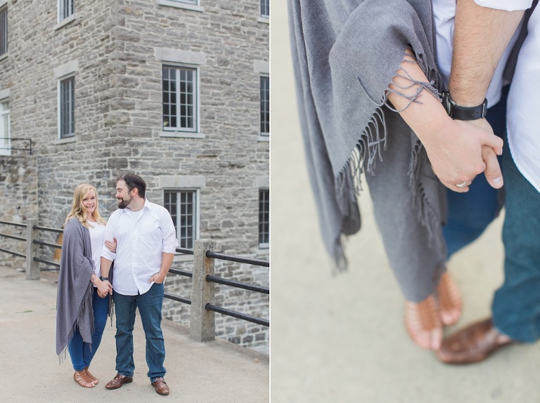 Manotick Summer Engagement Session photos along the Rideau River 