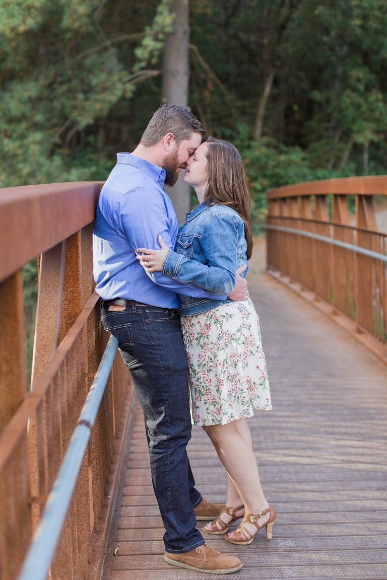 Gatineau Park Chelsea Fall Engagement Photos - cozy engagement photos along the Gatineau Park Trail