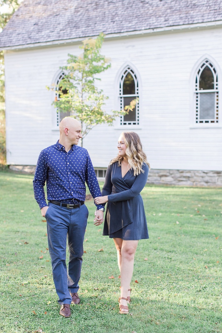 Cumberland Heritage Village Museum Engagement Photos - Ottawa fall engagement pictures