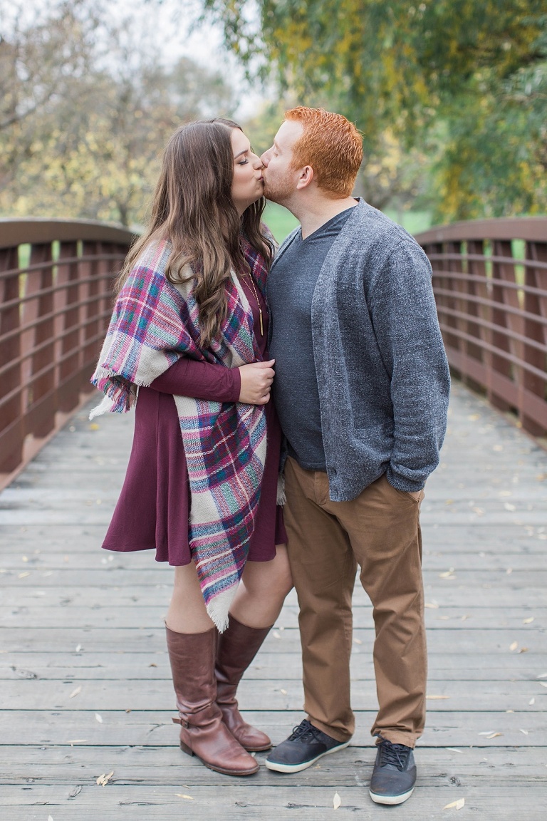 Arboretum Fall Engagement Photos at the Ottawa Experimental farm