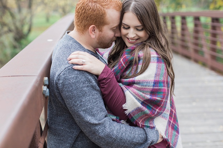 Arboretum Fall Engagement Photos at the Ottawa Experimental farm