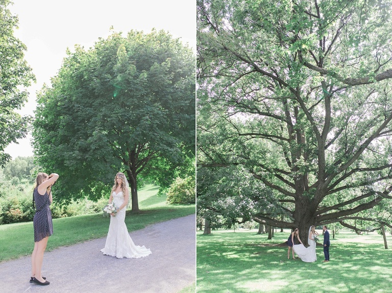 behind the scenes 2017 Ottawa wedding photographer