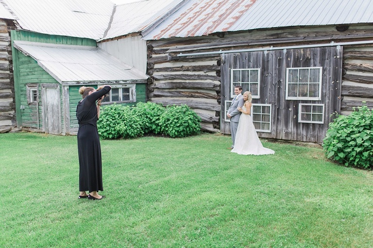 behind the scenes 2017 Ottawa wedding photographer