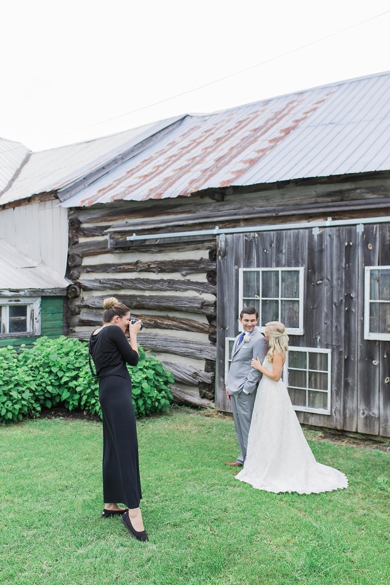 behind the scenes 2017 Ottawa wedding photographer