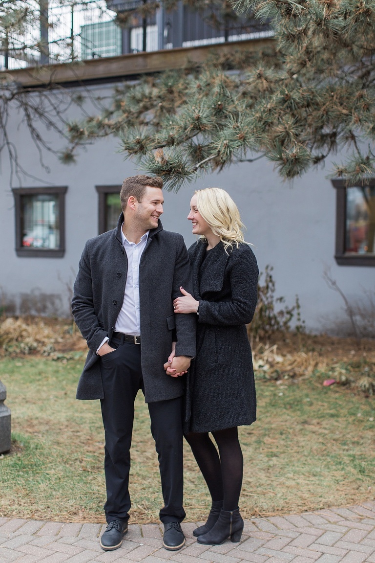 un and Casual Westboro Ottawa Engagement Photos 