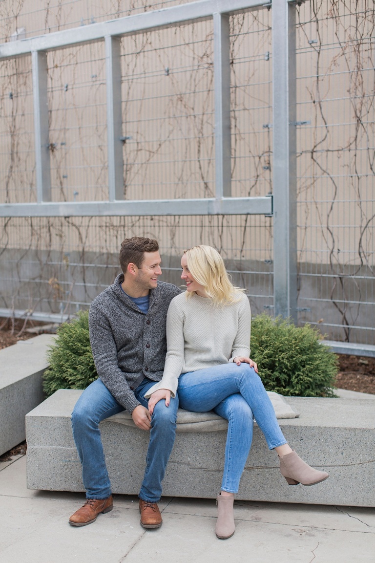 un and Casual Westboro Ottawa Engagement Photos 