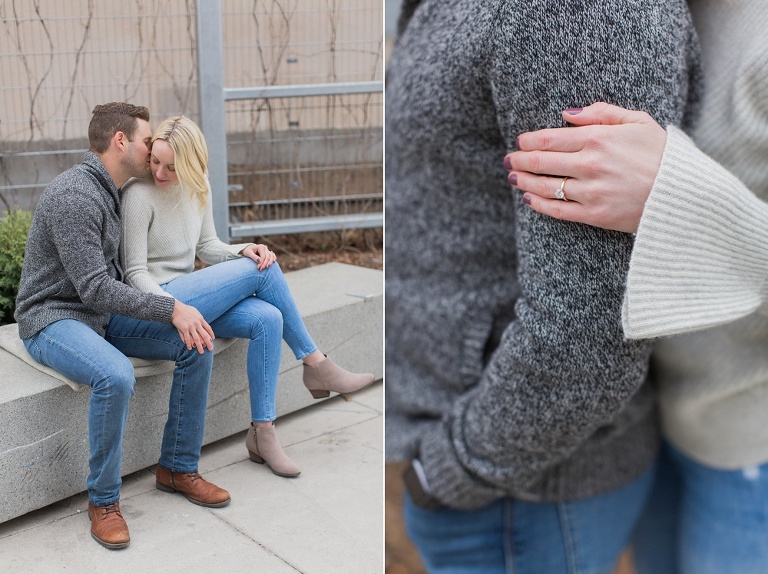 un and Casual Westboro Ottawa Engagement Photos 