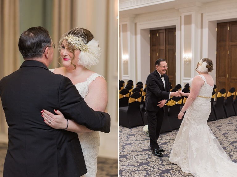 New Year's Eve Gatsby Wedding at the Lord Nelson Hotel, Halifax