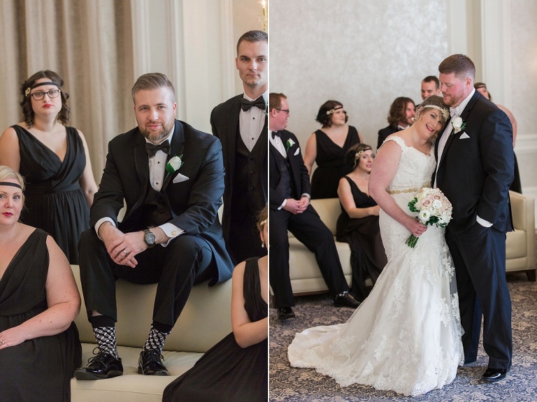 New Year's Eve Gatsby Wedding at the Lord Nelson Hotel, Halifax