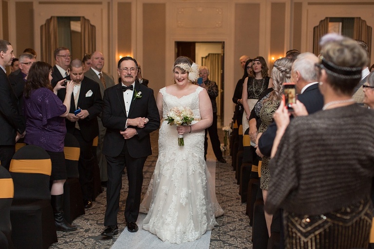 New Year's Eve Gatsby Wedding at the Lord Nelson Hotel, Halifax
