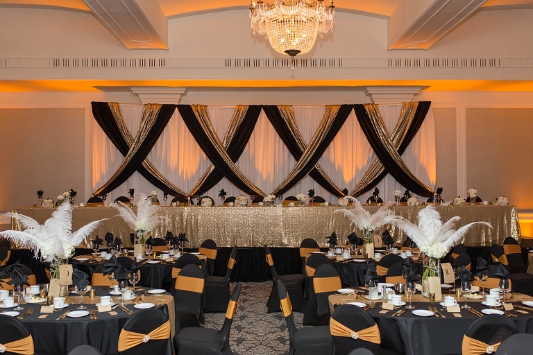 New Year's Eve Gatsby Wedding at the Lord Nelson Hotel, Halifax