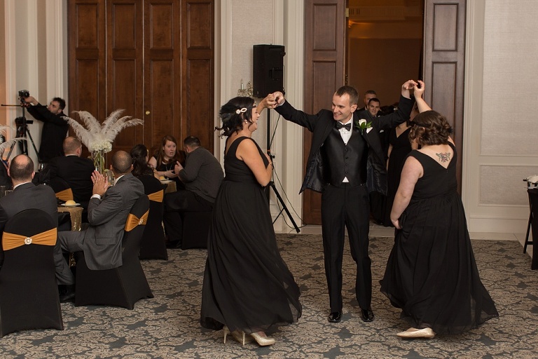 New Year's Eve Gatsby Wedding at the Lord Nelson Hotel, Halifax