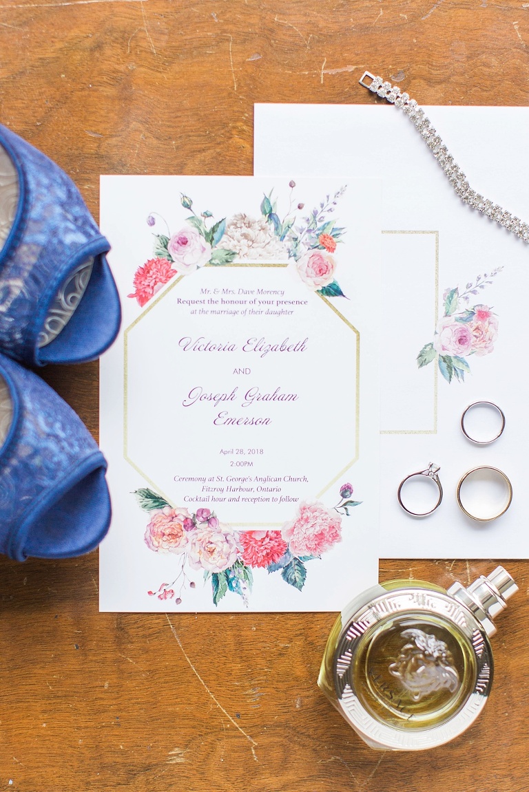 Fitzroy Harbour Spring Wedding with blush and white colour palette