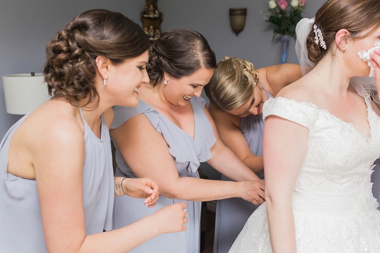 Fitzroy Harbour Spring Wedding with blush and white colour palette