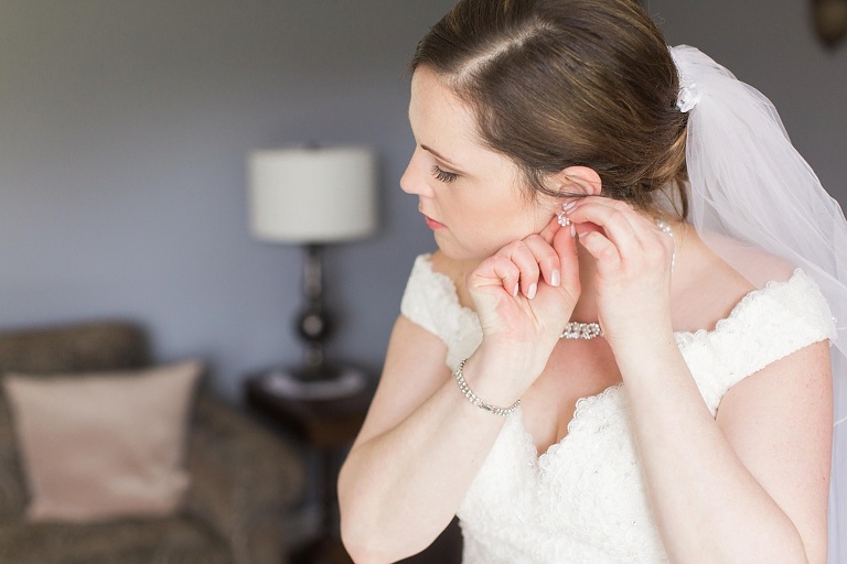 Fitzroy Harbour Spring Wedding with blush and white colour palette