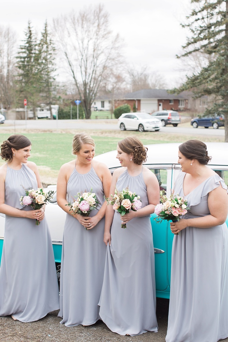 Fitzroy Harbour Spring Wedding with blush and white colour palette