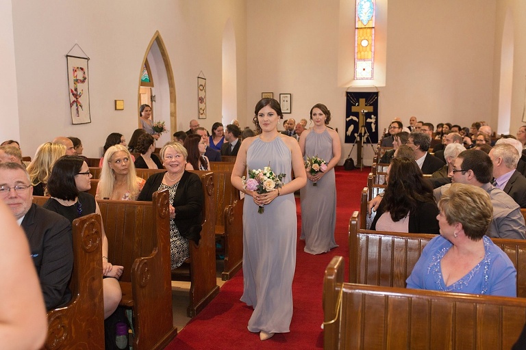 Fitzroy Harbour Spring Wedding with blush and white colour palette