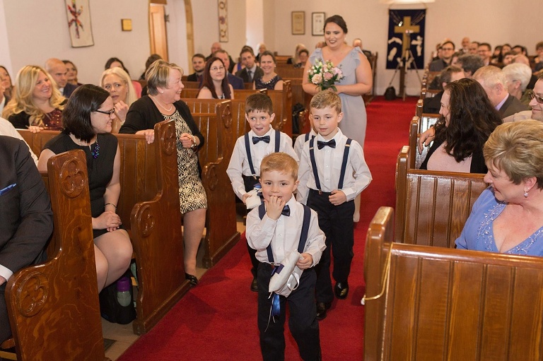 Fitzroy Harbour Spring Wedding with blush and white colour palette