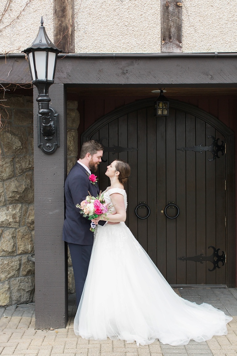 Fitzroy Harbour Spring Wedding with blush and white colour palette