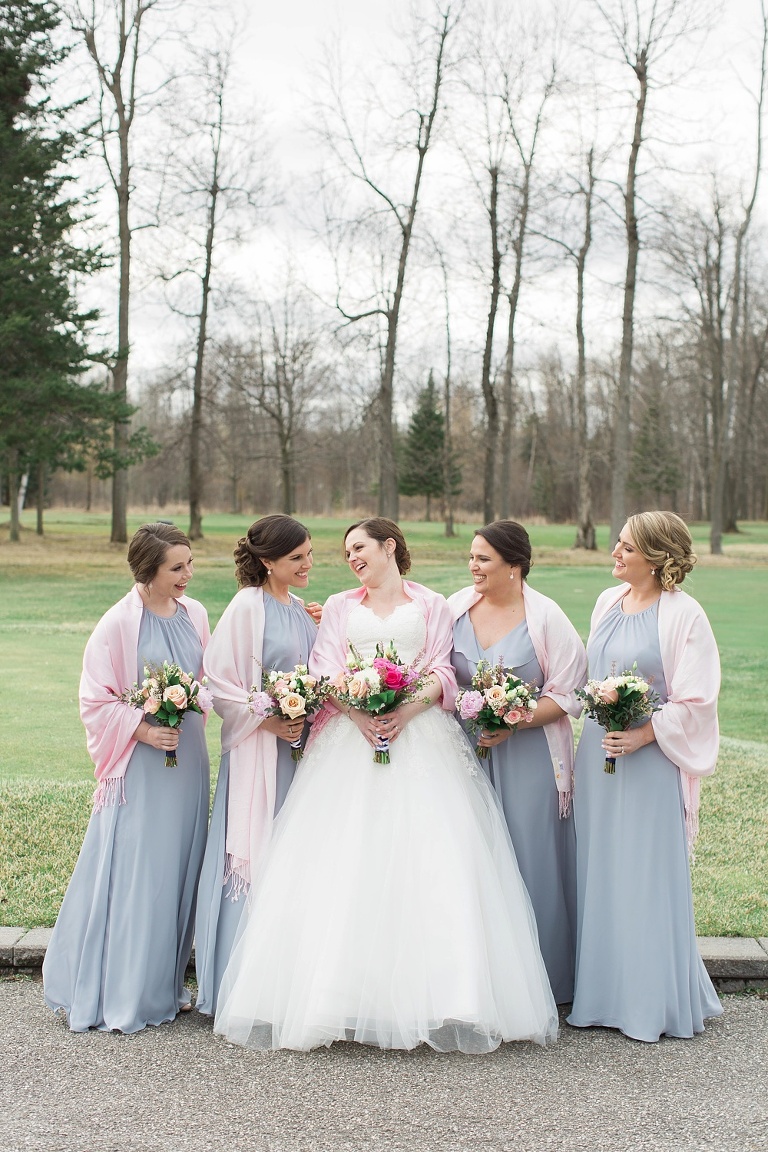 Fitzroy Harbour Spring Wedding with blush and white colour palette