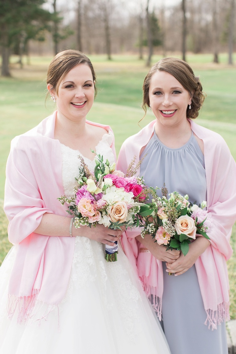 Fitzroy Harbour Spring Wedding with blush and white colour palette
