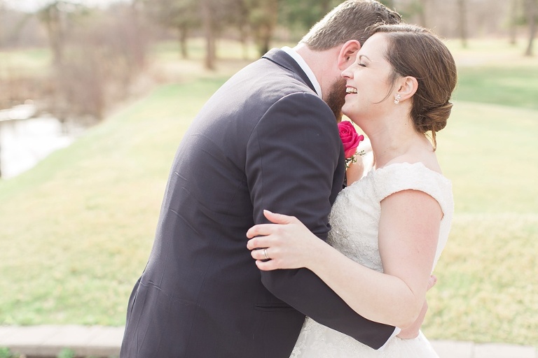Fitzroy Harbour Spring Wedding with blush and white colour palette