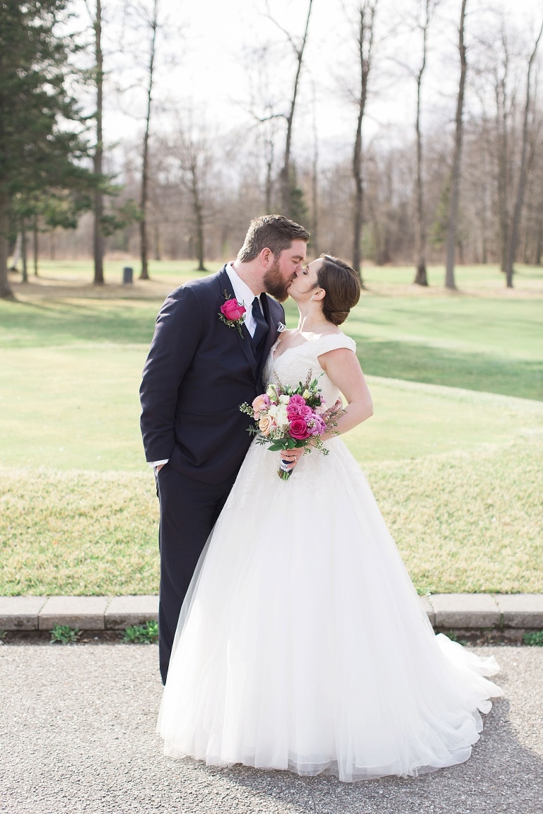 Fitzroy Harbour Spring Wedding with blush and white colour palette