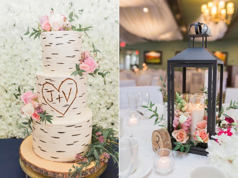 Fitzroy Harbour Spring Wedding with blush and white colour palette