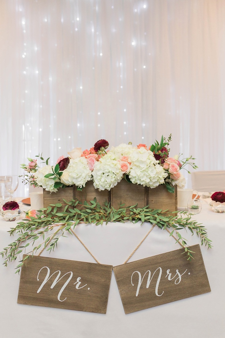 Fitzroy Harbour Spring Wedding with blush and white colour palette