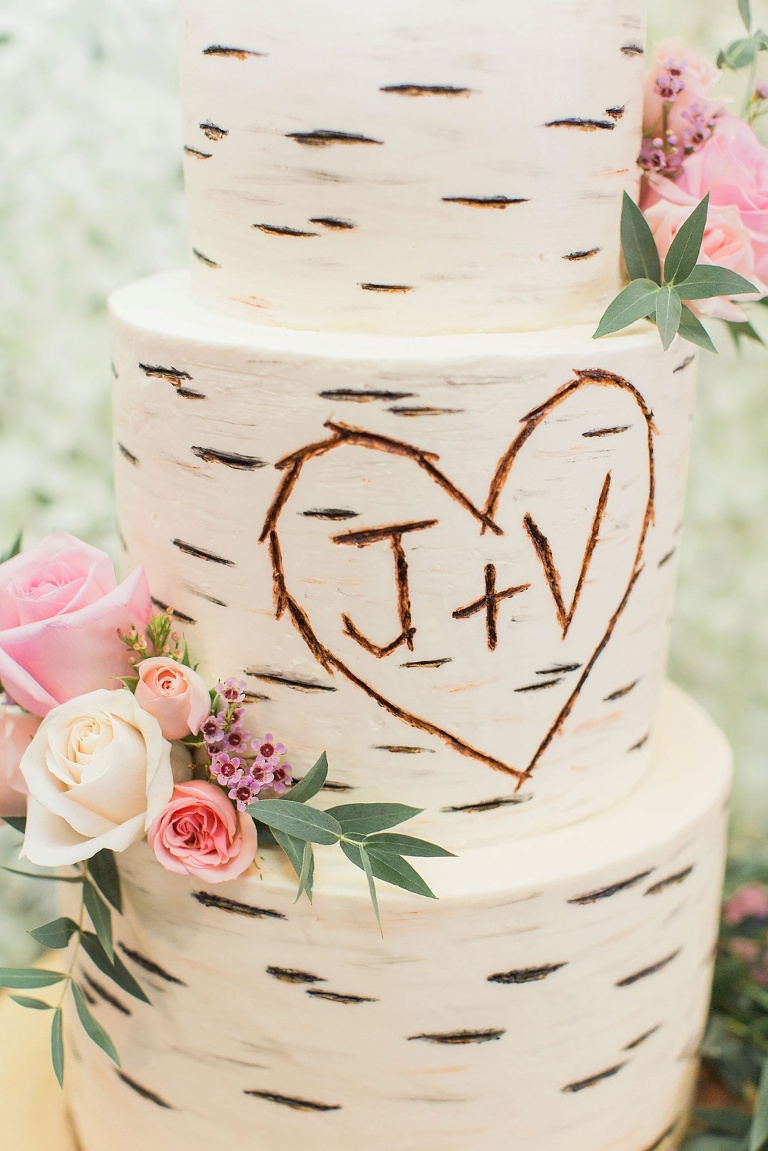 Fitzroy Harbour Spring Wedding with blush and white colour palette