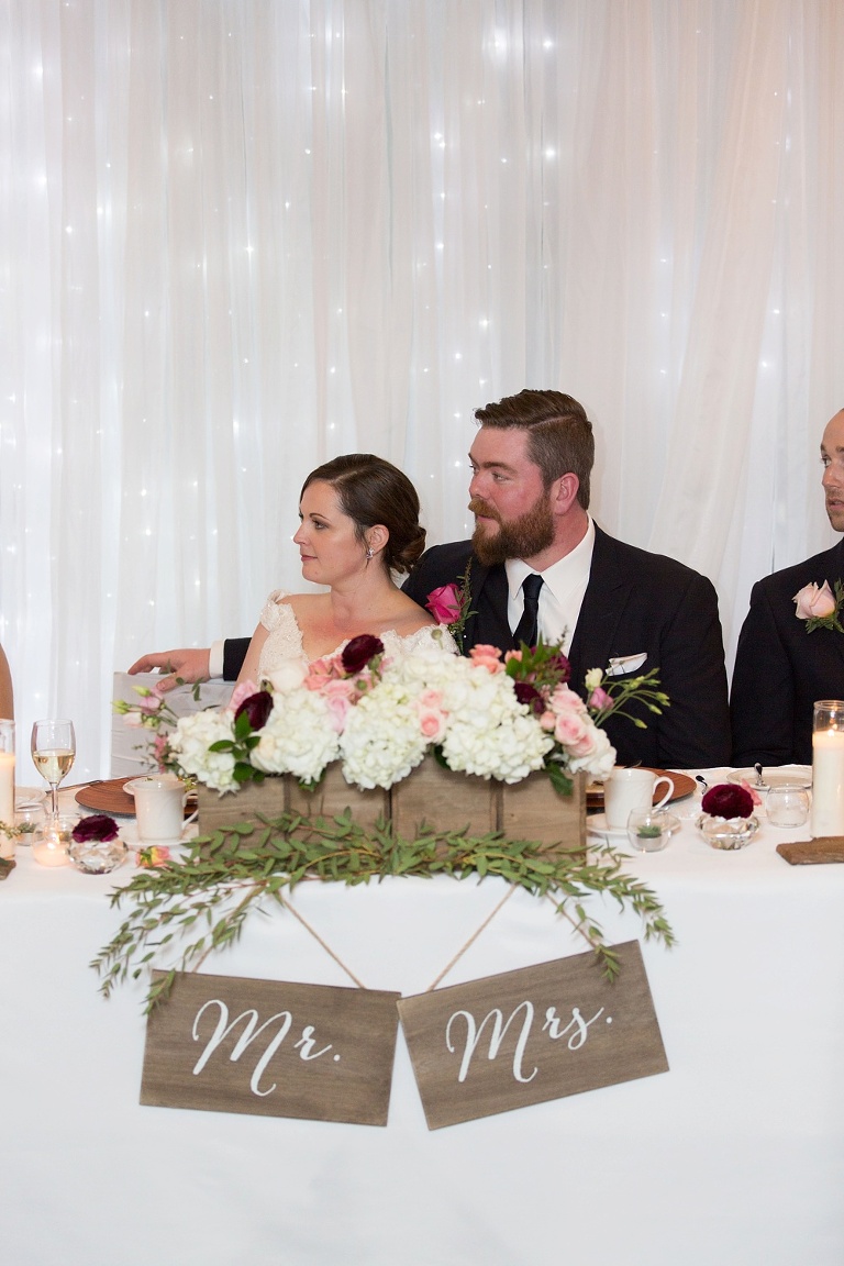 Fitzroy Harbour Spring Wedding with blush and white colour palette