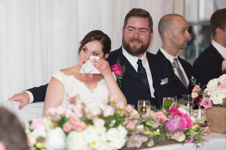 Fitzroy Harbour Spring Wedding with blush and white colour palette