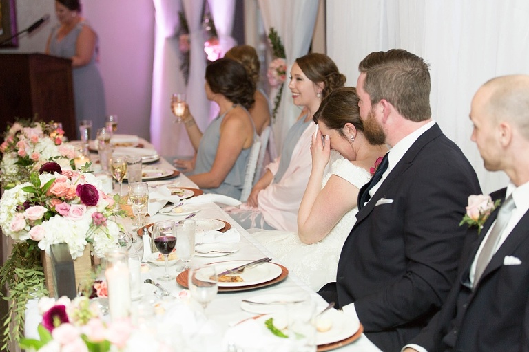 Fitzroy Harbour Spring Wedding with blush and white colour palette