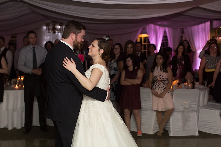 Fitzroy Harbour Spring Wedding with blush and white colour palette