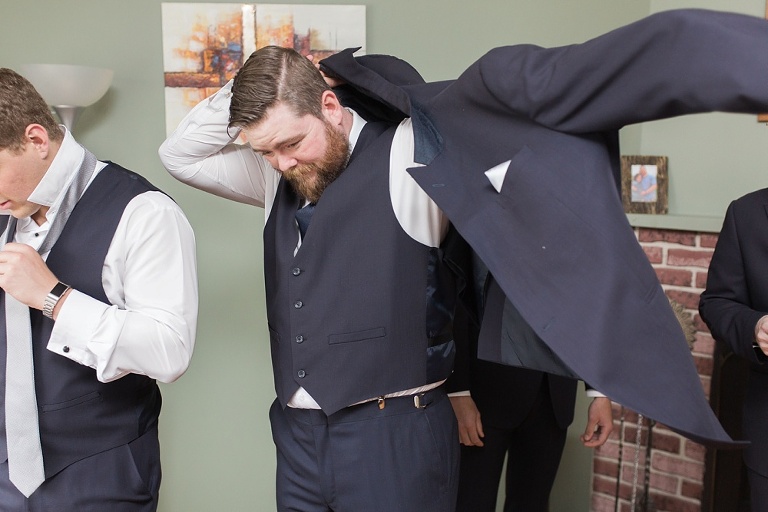 Fitzroy Harbour Spring Wedding with blush and white colour palette