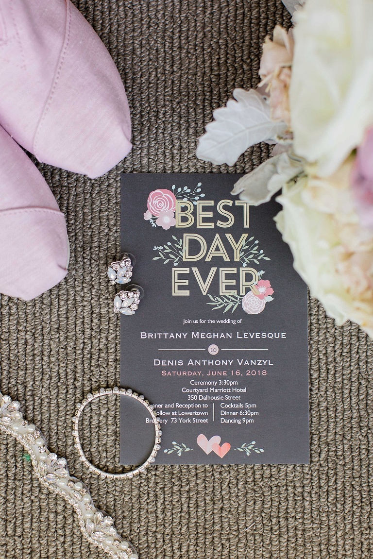 Lowertown Brewery Wedding in downtown Ottawa