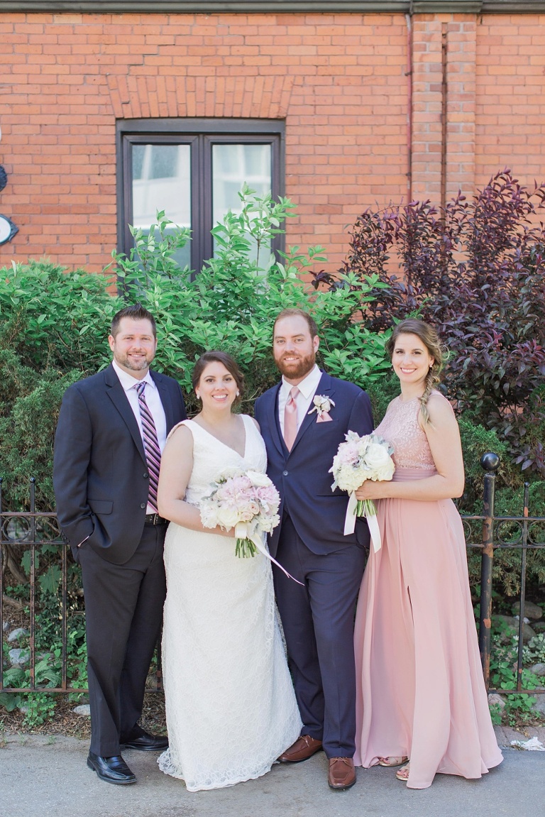Lowertown Brewery Wedding in downtown Ottawa