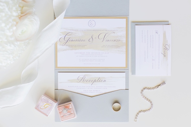 Elegant summer wedding at Sala San Marco in Ottawa