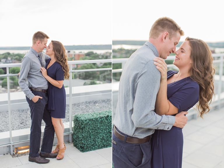 Sunset Westboro Ottawa engagement session and Westboro Beach photos