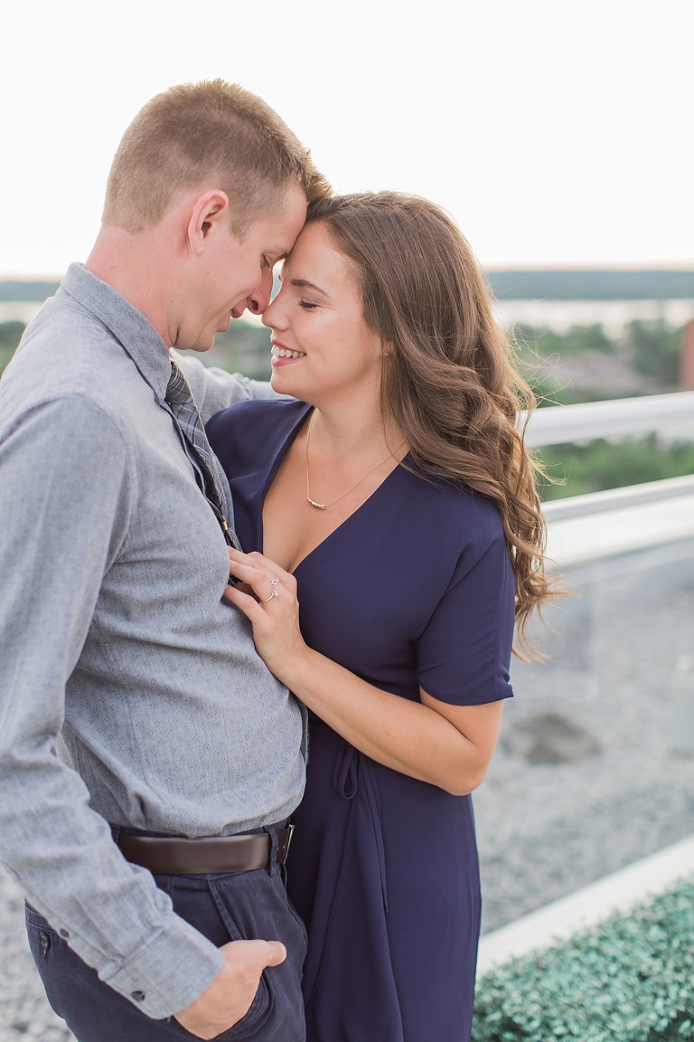 Sunset Westboro Ottawa engagement session and Westboro Beach photos