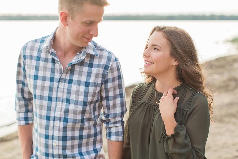 Sunset Westboro Ottawa engagement session and Westboro Beach photos