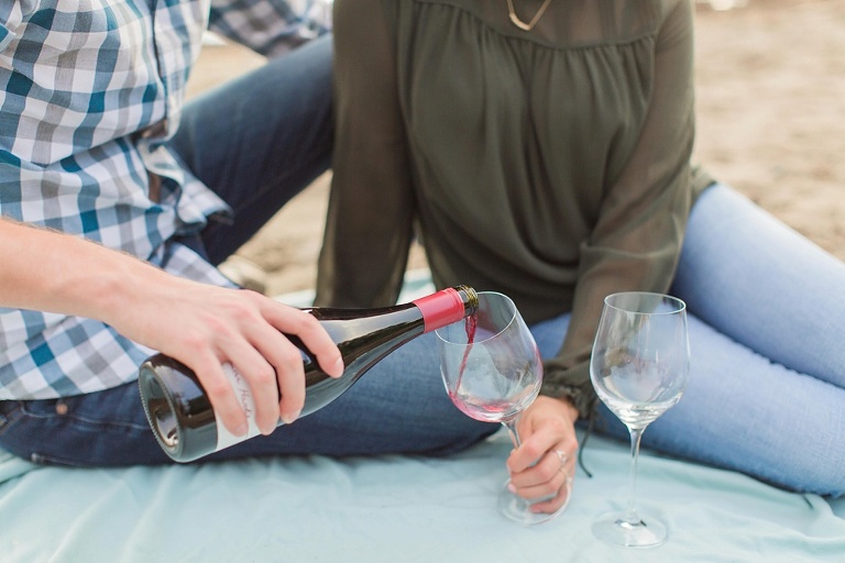 Sunset Westboro Ottawa engagement session and Westboro Beach photos
