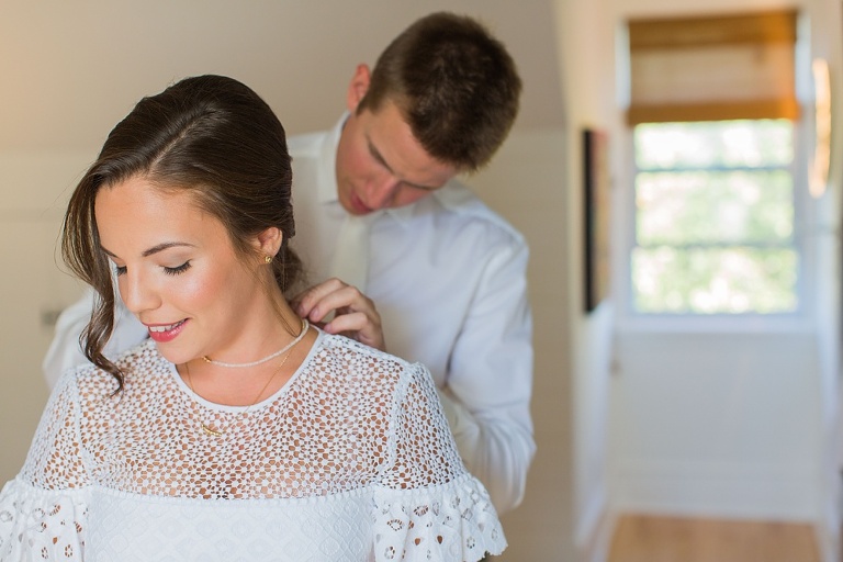 Intimate Fraser Cafe Ottawa wedding at Table 40