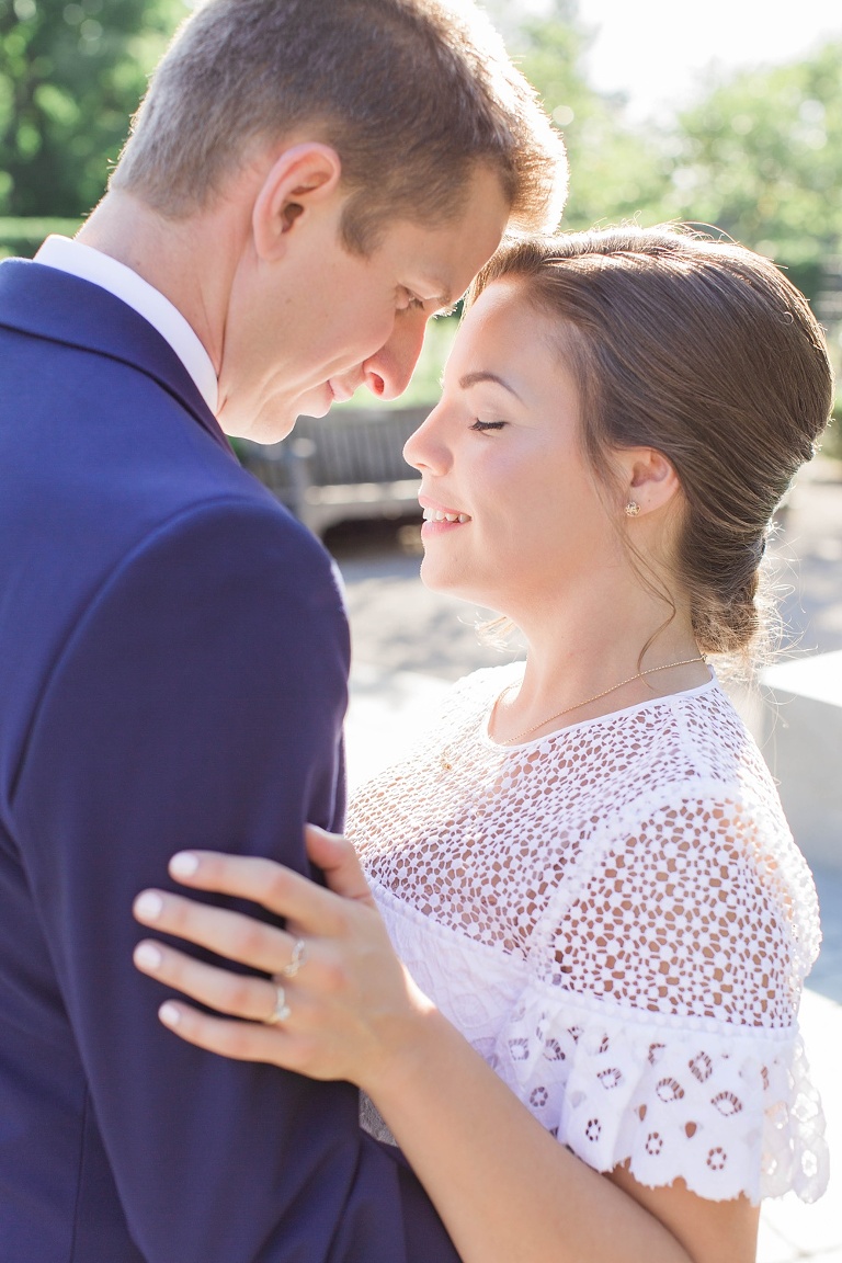 Intimate Fraser Cafe Ottawa wedding at Table 40