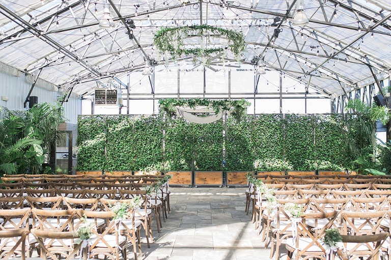 Sarah and Ben's elegant greenhouse wedding day in Ottawa